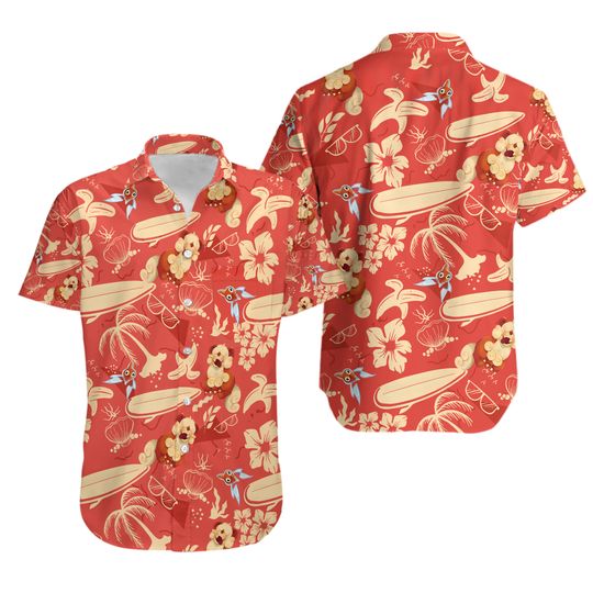 Discover Growlithe Hawaii Red Hawaiian Shirt