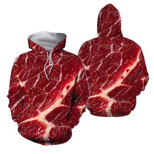 Discover Meat Pullover 3D Hoodies
