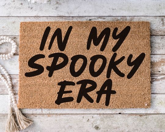 Discover In My Spooky Era Halloween Doormat