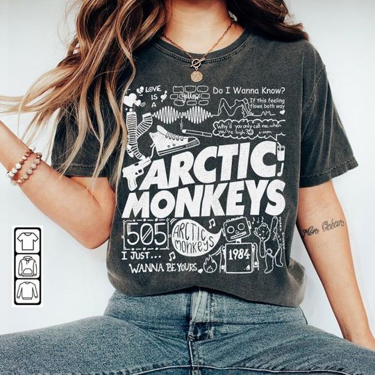 Discover Arctic Monkeys Shirt, Arctic Monkeys 2023 North American Tour Shirt