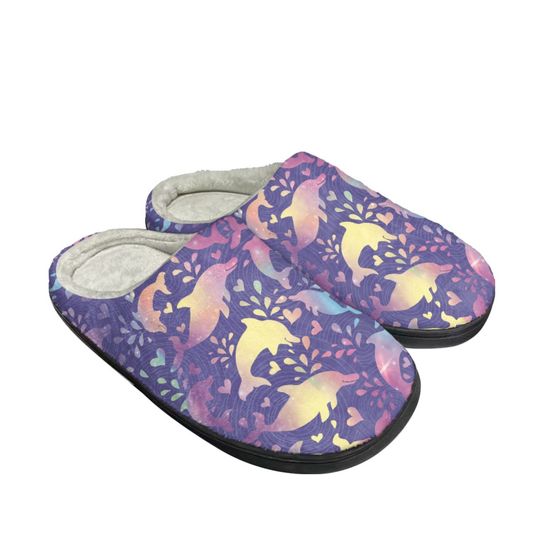 Discover Dreamy Dolphins Women Slippers , Best Wishes Gift For Her