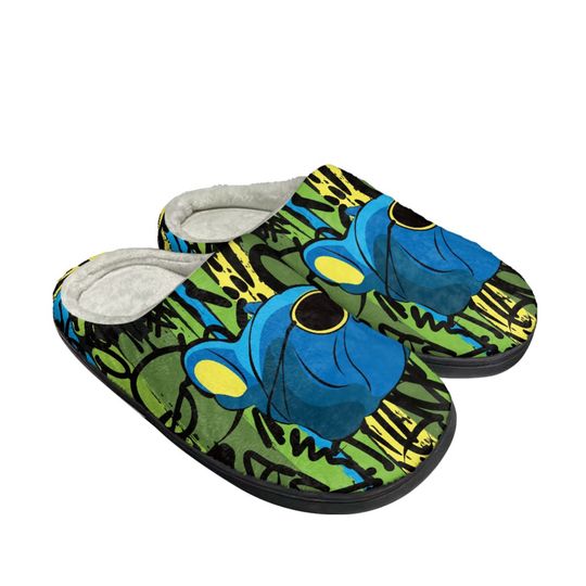 Discover Punk Graffiti French Bulldog Slippers , Cool Shoes