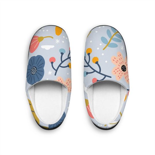 Discover Women's Indoor Slippers - Cute Flowers