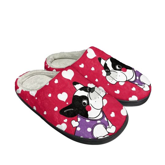 Discover Bulldog Slippers, Dog Lover Gift Idea , Warm House Slipper