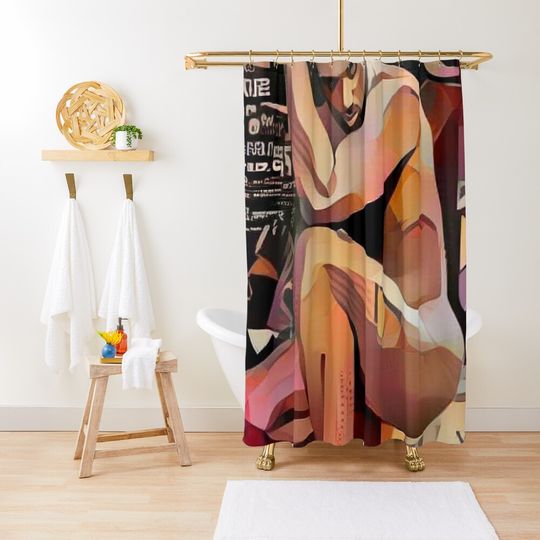 Discover A Bended Knee Is Not A Broken Spirit Shower Curtain