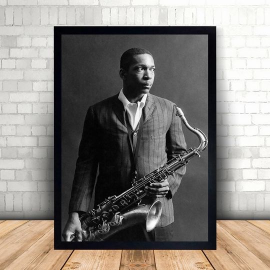 Discover John Coltrane Music Poster