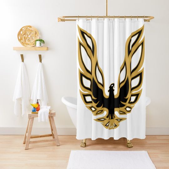 Discover Firebird Shower Curtain