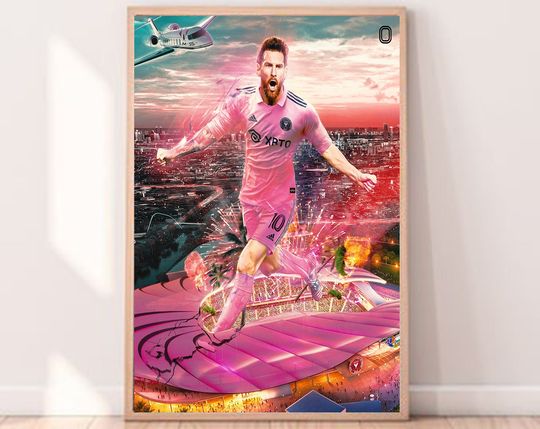 Discover Soccer Lionel Messi Poster Wall, Lionel Messi Poster, Home Decor