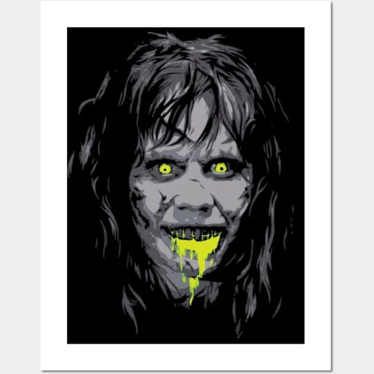 Discover The Exorcist Regan Halloween Horror Movie Poster