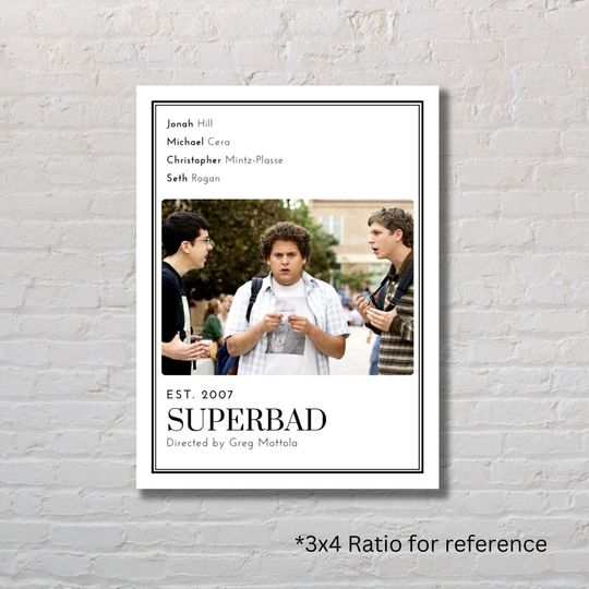 Discover Superbad Movie Poster