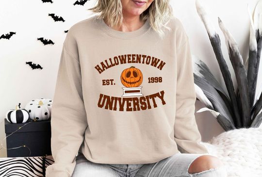 Discover Halloweentown University Sweatshirt, Halloween Sweatshirt