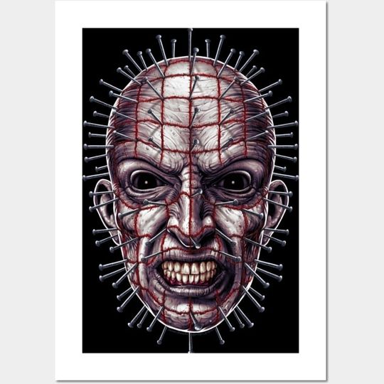 Discover Hellraiser Pinhead Halloween Horror Movie Poster