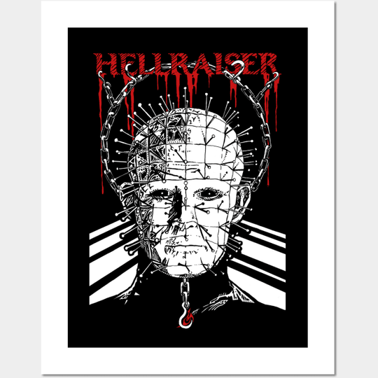 Discover Hellraiser Pinhead Halloween Horror Movie Poster