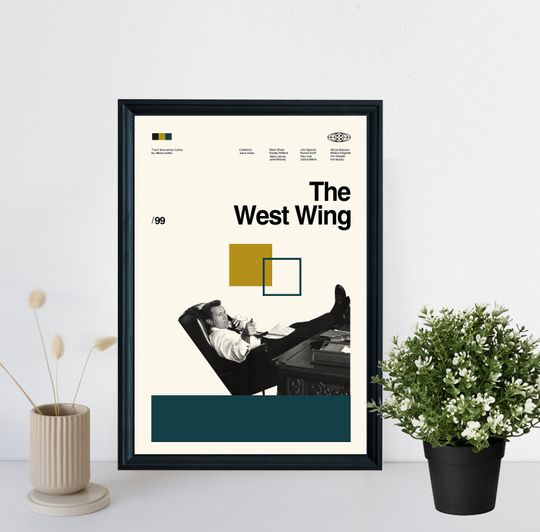 Discover The West Wing Poster, Aaron Sorkin, The West Wing Movie Poster