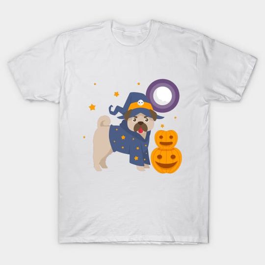 Discover Halloween Dog Pumkin party - Halloween Dog Pumkin Party - T-Shirt