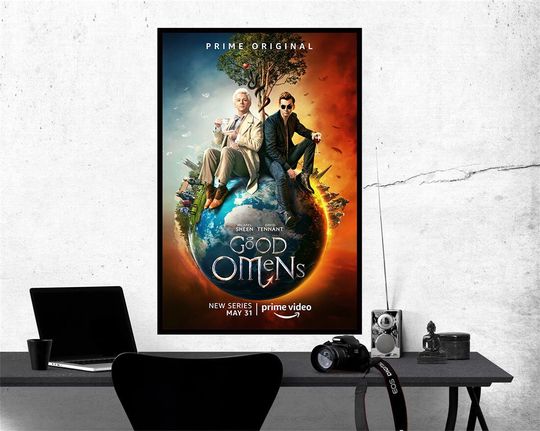 Discover Good Omens Season 1 Poster, Good Omens Movie Classic Film Posters