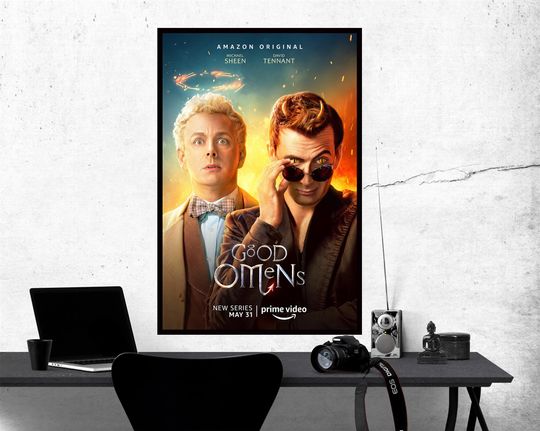 Discover Good Omens Season 1 Movie Poster, Good Omens Film Posters