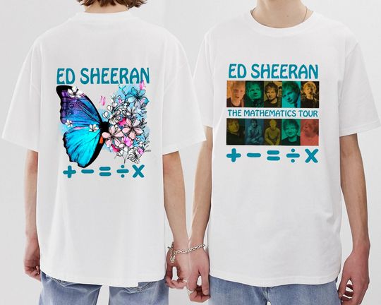 Discover The Mathematics Tour 2 Side Shirt, Butterfly Tshirt, Mathematics Tour Shirt