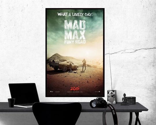 Discover Mad Max Fury Road Movie Poster, Art Poster for Gift