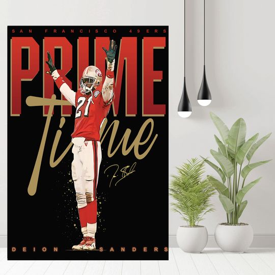 Discover Deion Sanders San Francisco Premium Matte Vertical Poster