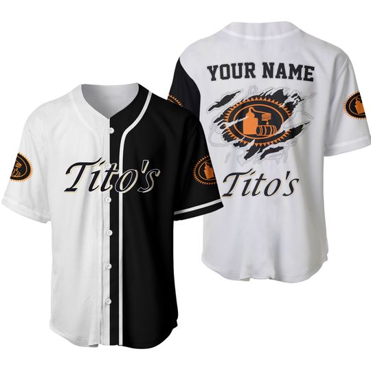 Discover Tito's Baseball Jersey, Tito's Jersey