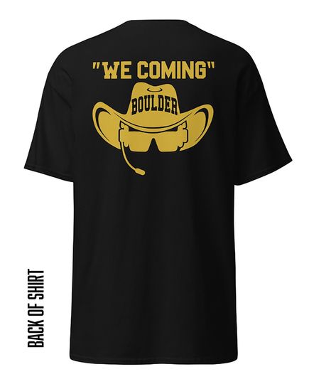 Discover We Coming! Cowboy Addition - Front "Sko Prime" & Back "We Coming" shirt