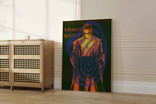 Discover Travis Poster | Travis Rap Poster | Travis Album Artwork Poster