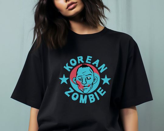 Discover Korean Zombie T-Shirt, Korean Zombie Chan Sung Jung  Graphic MMA Fighter T-Shirt, Korean Zombie T-Shirt
