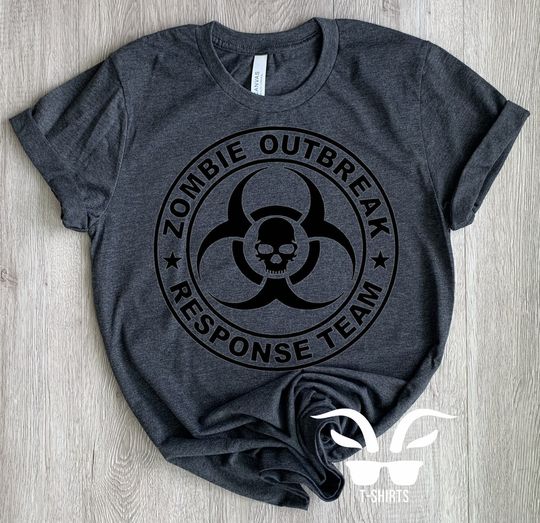 Discover Zombie Outbreak Response Team Shirt, Zombie T-shirt, Zombie Outbreak, Zombie Response Team T-shirt, Response Team T-shirt
