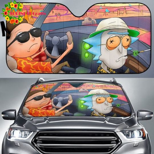Discover Rick And Rickandmorty Auto Car Sun Shade,Rick And Rickandmorty Car Sun Shade