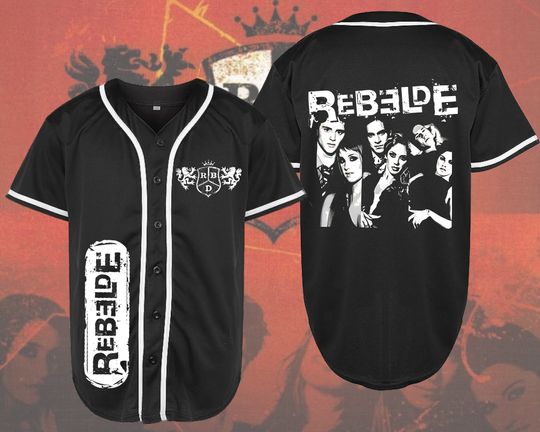Discover RBD Rebelde Baseball Jersey, RBD World Tour 2023 Shirt