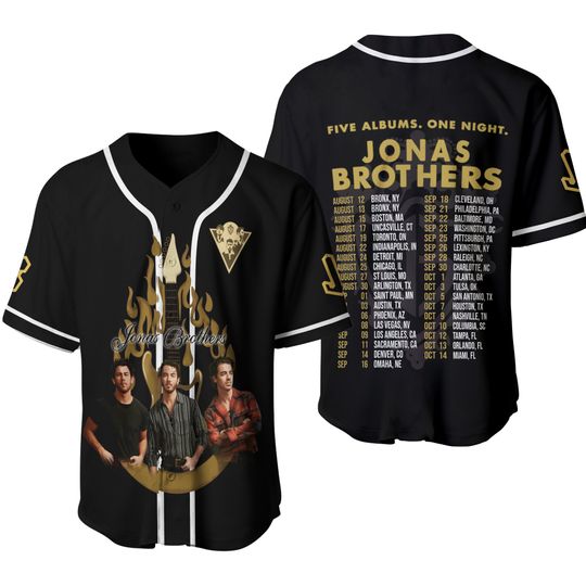 Discover Jonas Brothers Baseball Jersey