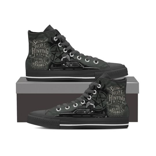 Discover Custom Supernatural Shoes - High Top Canvas