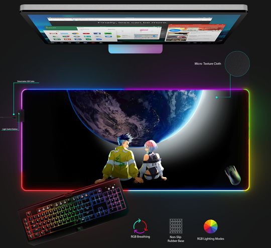 Discover Cyberpunk Edgerunner Lucy Mousepad