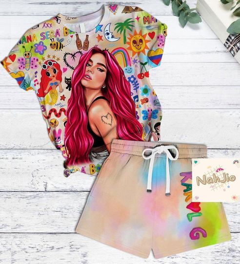 Discover Karol G La Bichota 3D Tshirt Vintage