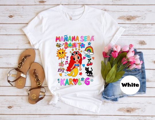 Discover Maana Ser Bonito Shirt, Karol G Merch t-Shirt, Karol G Fan Outfit, Concert Tee