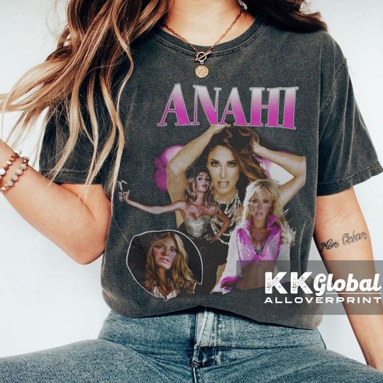Discover Anahi Vintage T-shirt RBD Vintage Tshirt RBD Tour Rebelde 2023 Shirt