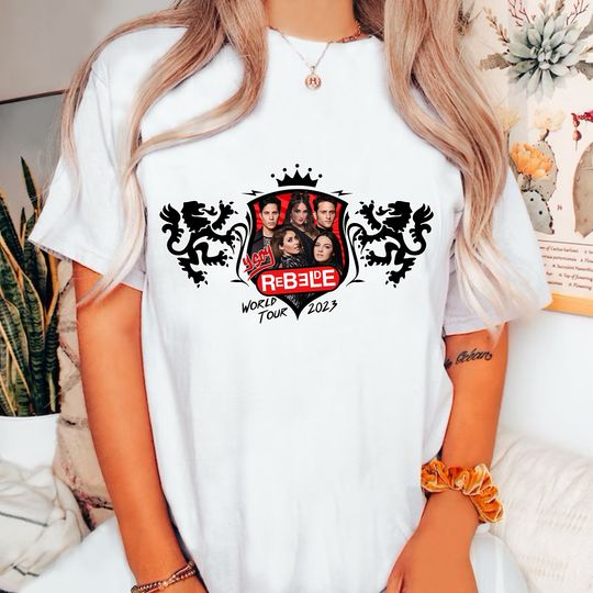 Discover Soy Rebelde Tour shirt, Vintage Rebelde Tour 2023 Shirt