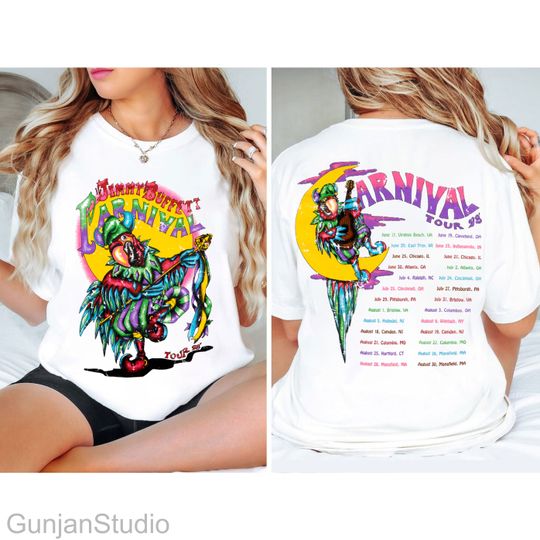 Discover Vintage Jimmy Buffett Margaritaville Las Vegas Shirt