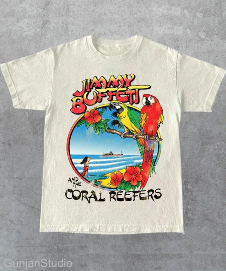 Discover Vintage 1998 Jimmy Buffett Lawn Section Concert T Shirt