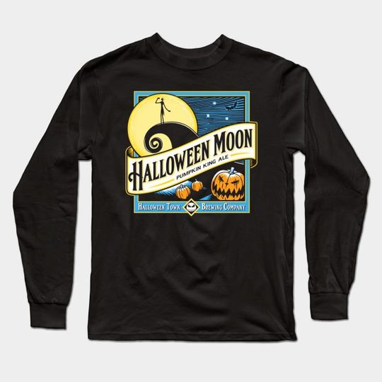 Discover Halloween Moon Halloween Long Sleeve