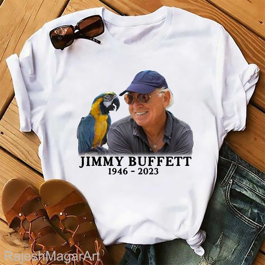 Discover RIP Jimmy Buffett 1946-2023 Shirt, Memorial Shirt
