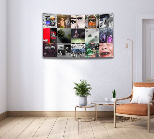 Discover Suicideboys Album Tapestry Hanging Collage