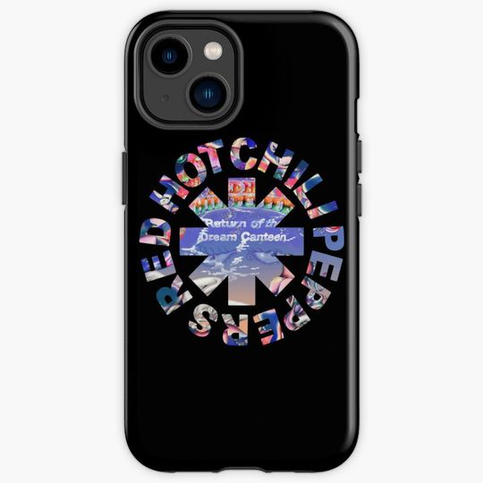 Discover RHCP-VINTAGE RED BLACK HOT iPhone Case