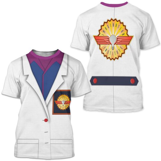 Discover Cast Member Shirts, Journey Into Imagination 3D Costume Cosplay 3D T-Shirt