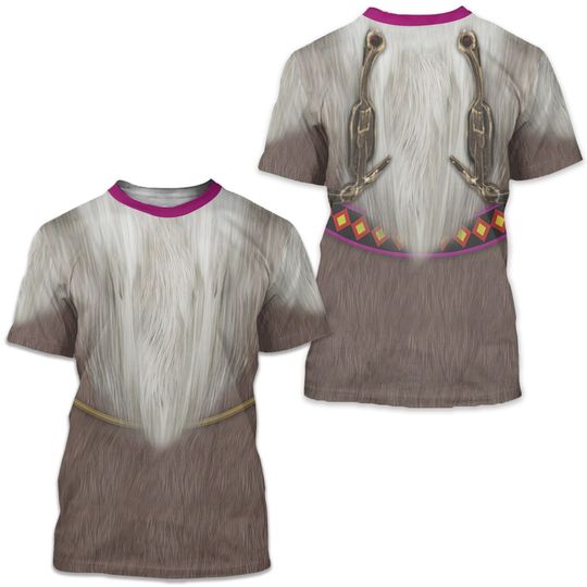 Discover Winter Reindeer Costume, Funny Reindeer 3D Shirts, Animal Animated Character 3D T-Shirt