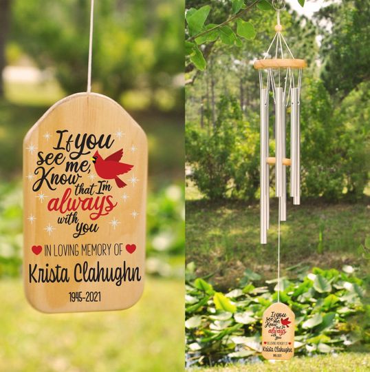 Discover Personalized Memorial Wind Chime for Remembrance