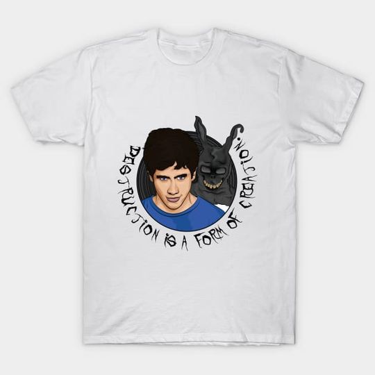 Discover Destruction Creation Donnie Darko T-Shirt, Horror Movie T-Shirt