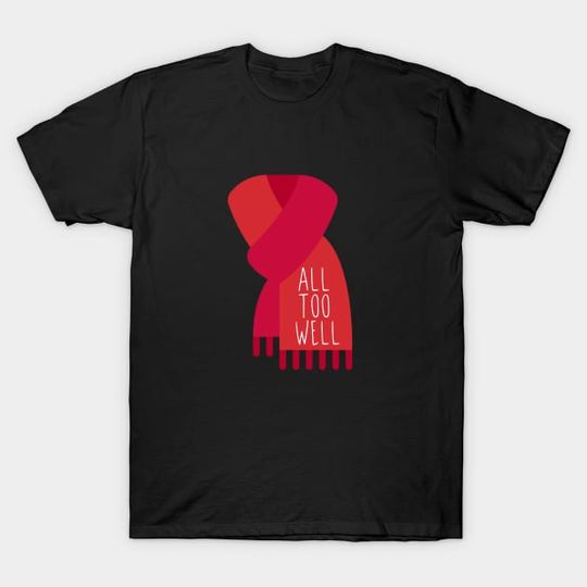 Discover All Too Well Red Scarf T-Shirt