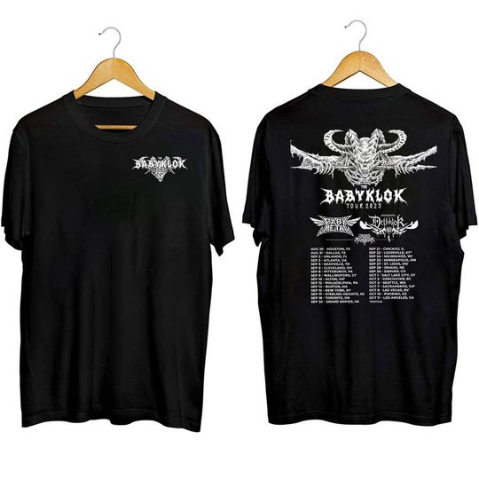 Discover Dethklok Babyklok Tour 2023 Shirt, Dethklok Band Fan Shirt